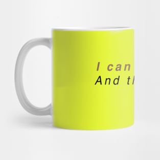 I can eat that. Mug